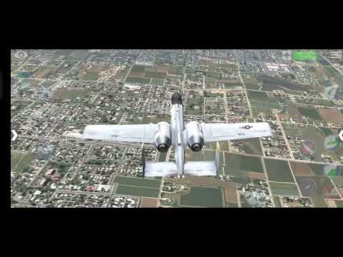 X-Plane 11 Mobile | A-10 THUNDERBOLT II Takeoff | Simulator GamePlay