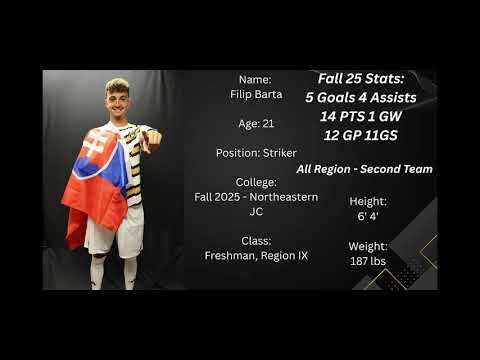 Filip Barta - FALL 2025 HIGHLIGHT VIDEO