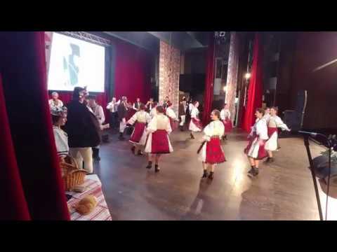 Ansamblul de dansuri populare,,Junii Brasovului,, Spectacol la Cluj, 08.12.2017