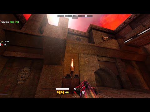 4K / PELE[PK] vs Polosatiy @ Lost World (TMP)  (Q3DM13tmp) / PACC Cup#3 Final Game / 2000 / Quake3