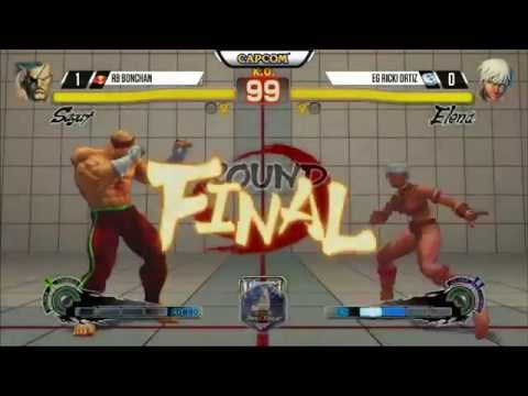 USFIV - Bonchan [Sagat] x Ricki Ortiz [Rolento/Elena] - Canada Cup 2015
