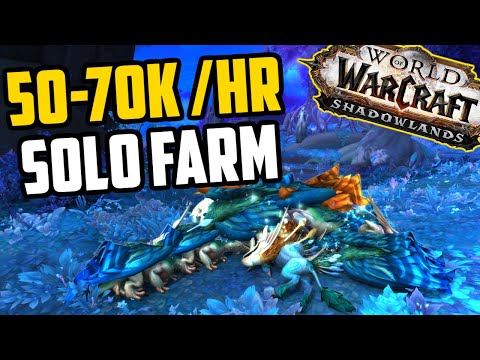 50-70k Gold per Hour SOLO Goldfarm - Shadowlands Goldfarm