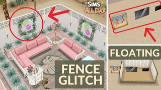 Sims Freeplay || Fence & Floating Glitch 🔧😲