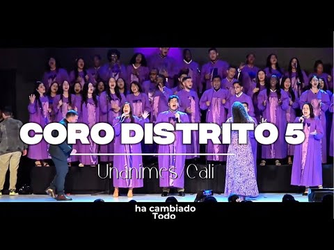 CORO DISTRITO 5, Encuentro Nacional de Coros UNÁNIMES 2024, IPUC/CORO CALI #coros (Samu Hernández)