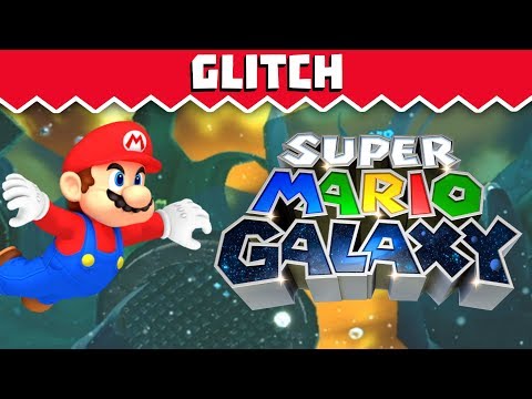 Out of Bounds in Deep Dark Galaxy - Super Mario Galaxy Glitch - Game Breakers