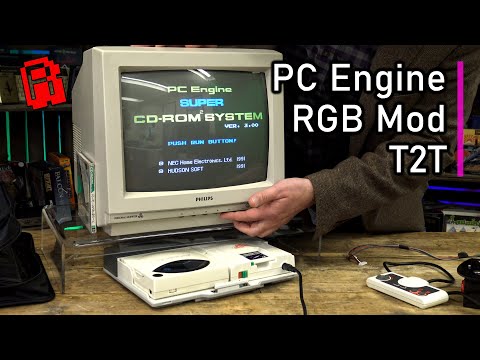PC Engine Trash to Treasure Part 3 - RGB Mod a PC Engine