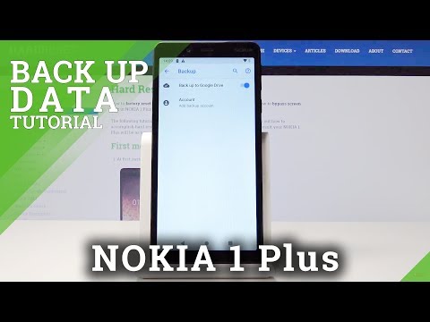 How to Back Up Data on NOKIA 1 Plus - Allow Google Backup