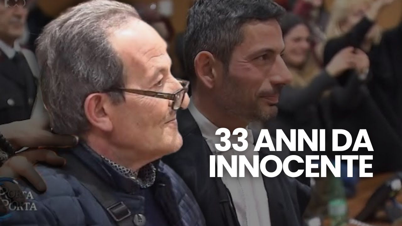 TRENTATRE ANNI DI CARCERE DA INNOCENTE