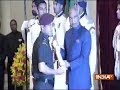 MS Dhoni receives Padma Bhushan seven years after India's World Cup victory