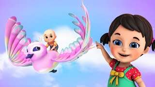 Hush little baby | Wheels on the bus | Nursery rhymes and baby songs by Jugnu Kids