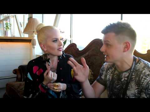 ESCKAZ in Kyiv: Interview with Svala (Iceland) at Icelandic reception