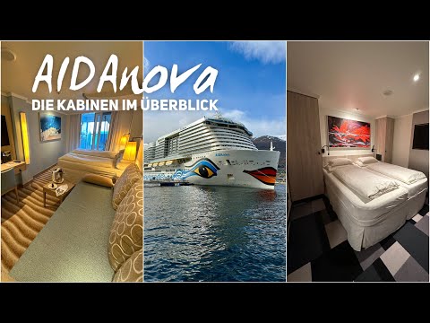AIDAnova - Die Kabinen an Bord im Überblick