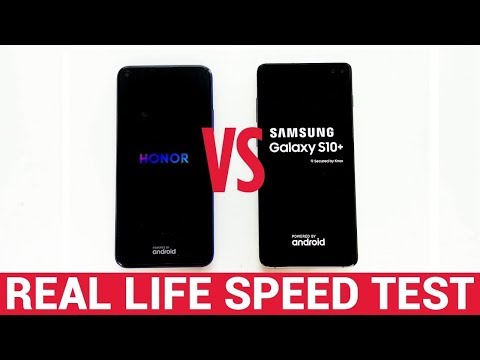 Honor 20 vs Samsung Galaxy S10 Plus - Real Life Speed Test!