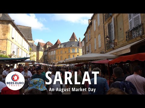 Sarlat on Market Day