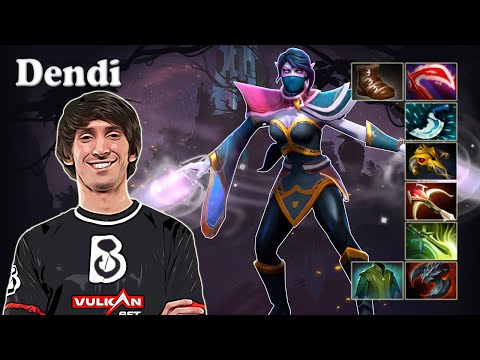 Dendi - Templar Assassin Midlane | Dota 2 7.30b Gameplay