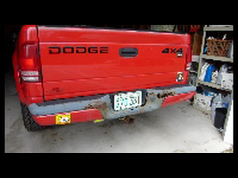 Dodge Dakota Bumper Removal Highlights