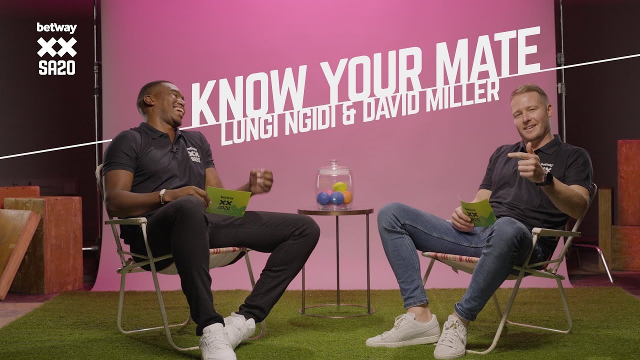 Know Your Mate | Episode 1 | David Miller & Lungi Ngidi