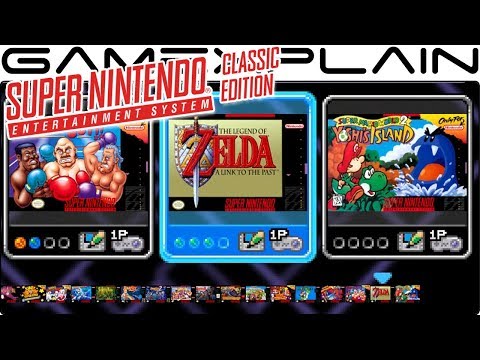 Super NES Classic Edition - Menu Tour + Music (Theme Song)