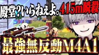 【殿堂無し】偏差も反動も極め尽くしたM4A1で中距離とワンパ破壊してきた29キル【#荒野行動 】