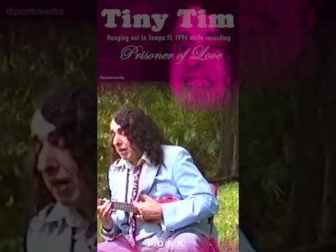 Tiny Tim singing Russ Columbo With My Eyes Wide Open I'm Dreaming #shorts