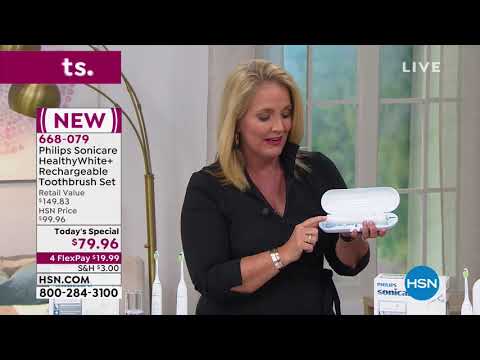 Philips Sonicare HealthyWhite+ Rechargeable Toothbrush S...