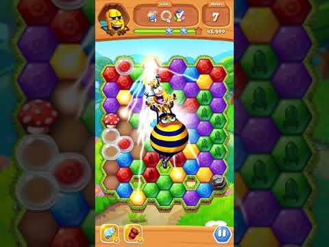 Bee Brilliant Blast Level 295 3 stars