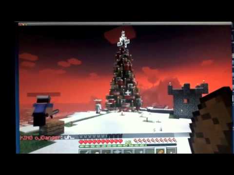 Minecraft Exploding Christmas Tree