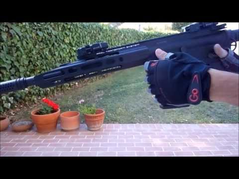 APS Guardian M4 ASR111 Airsoft Gun Review with Shooting test