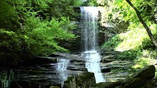 preview picture of video 'Raven Rock Falls, Lake Toxaway, NC'