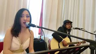 Because of You - Keith Martin (Cover) Piano Guitar w/ Ayurika Putri