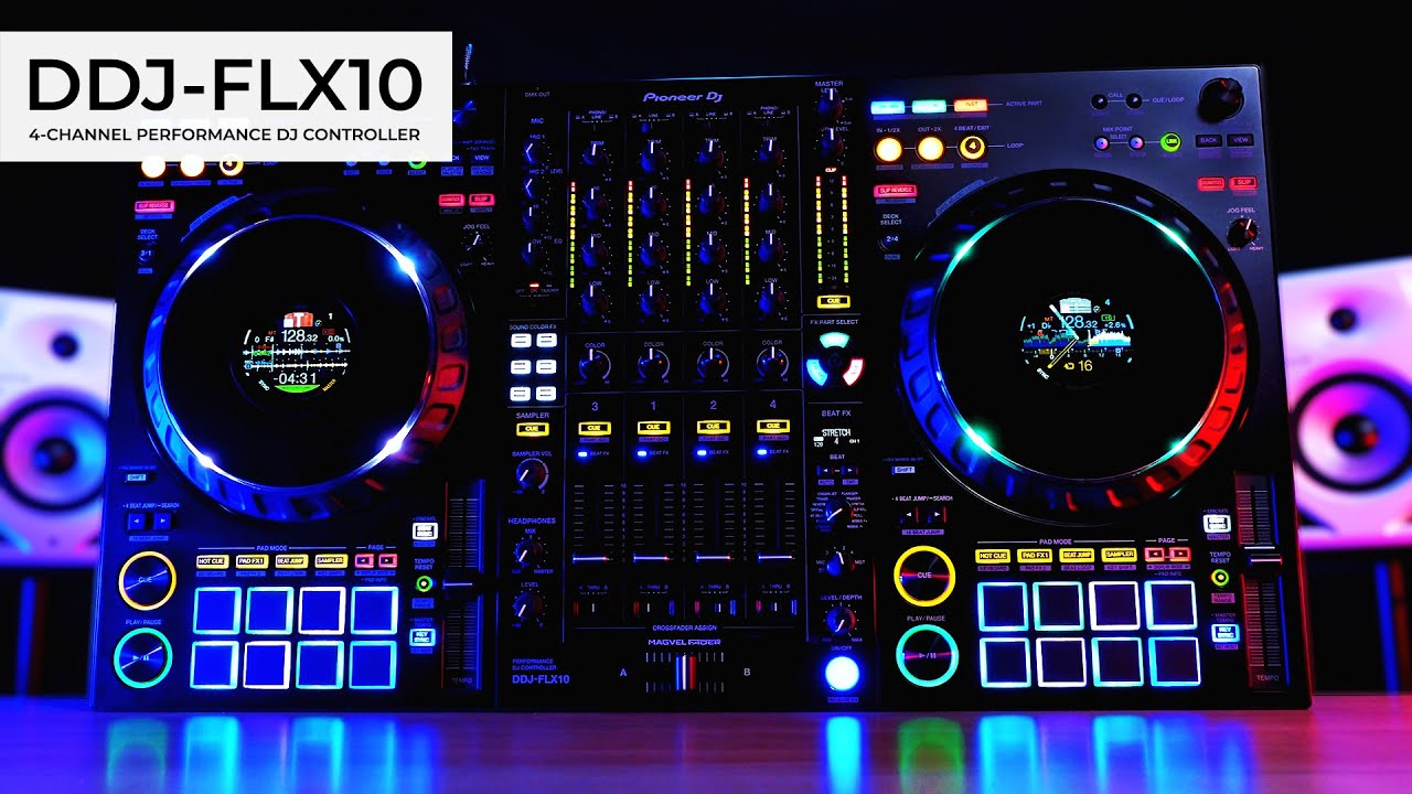 DDJ-FLX10 4-channel performance DJ controller - Overview
