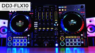 Video thumbnail for DDJ-FLX10 4-channel performance DJ controller - Overview by AlphaTheta / Pioneer DJ USA