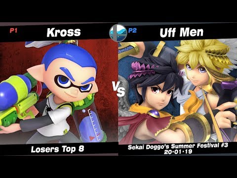 Doggo's SF #3: OZN | NF | Kross (Inkling) vs RT+ Uff Men (Pit, Dark Pit) - Losers Top 8