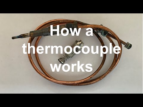 HOW A THERMOCOUPLE, THERMOELECTRIC AND ASD WORK, looking into what parts make up the pilot assembly