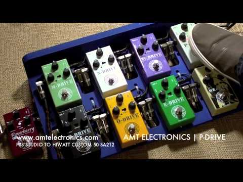 AMT Electronics: DRIVE SERIES (Rhythm stuff with PRS Studio & HIWATT SA212)