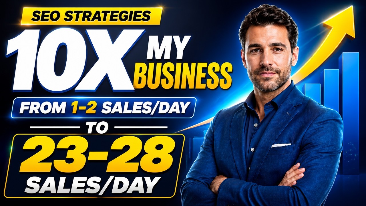 Video thumbnail for Sal Casillas SEO Strategies 10X My Business: From 1-2 Sales/Day To 23-28 Sales/Day