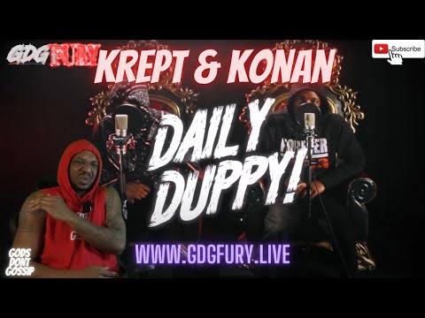AMERICAN Reacts to KREPT & KONAN - DAILY DUPPY S:2 EP:8 [GRM DAILY]