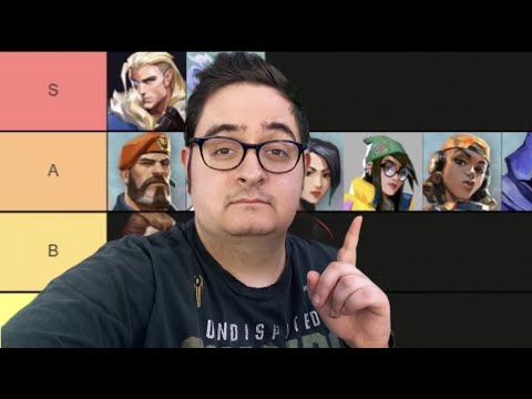 My Valorant Agent Tier List!