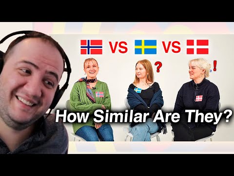 Can Nordic Countries Understand Each Other? (Danish, Swedish, Norwegian) - TEACHER PAUL REACTS