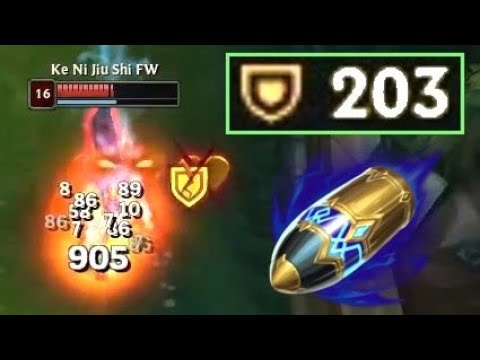 203 Armor Fiora vs Full Build Gangplank