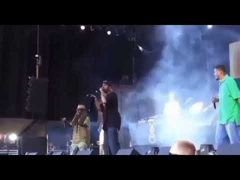 Jurassic 5 performing A Day At The Races with Percee P live at Rock The Bells in San Bernardino,Ca