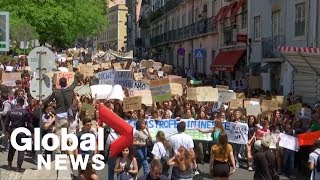 Climate change protests held worldwide to call for government action