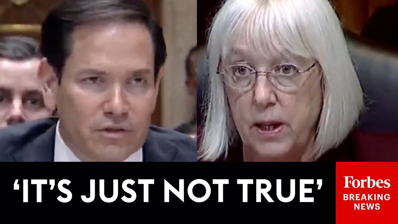 Patty Murray And Marco Rubio Have Fierce Exchange After She Accuses Him Of 'Outright Illegal' Acts