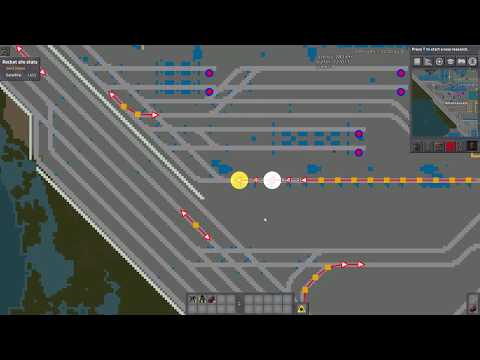 Factorio - ColonelWill's Original Megabase Visit: Deadly Trains & Whoopsies!