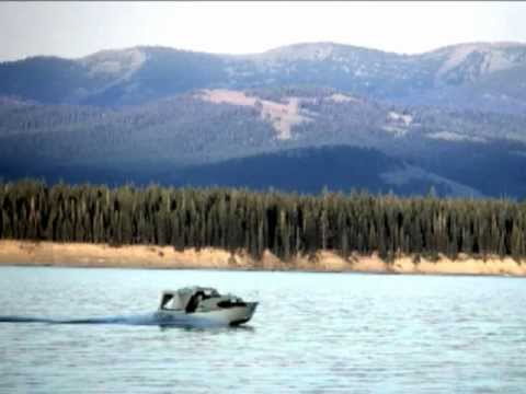 Dentro de Yellowstone - Visão geral da área do lago