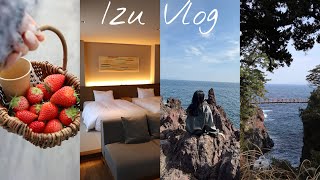 〈Vlog〉Izu Vlog | いちご狩り/温泉宿でまったり/自然を感じる自然界隈