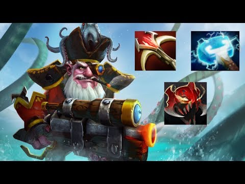 Sniper Gameplay #1 | Dota 2 | Mask of madness+Maelstrom