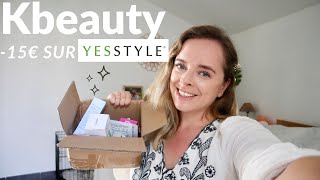 KBeauty à -15€ sur YesStyle ! Skincare et Makeup pas cher !