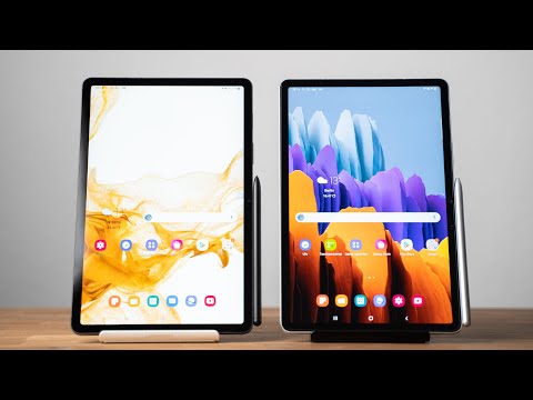 Samsung Galaxy Tab S8 vs. S7 Vergleich: Fast gleich?