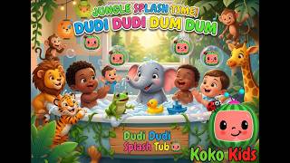 Download lagu Dudi Dudi Dam Dam Dance |🎵 | Jungle Dance Party 🦁🐵 | Fun Kids Song for Toddlers & Babies cocomelon mp3
